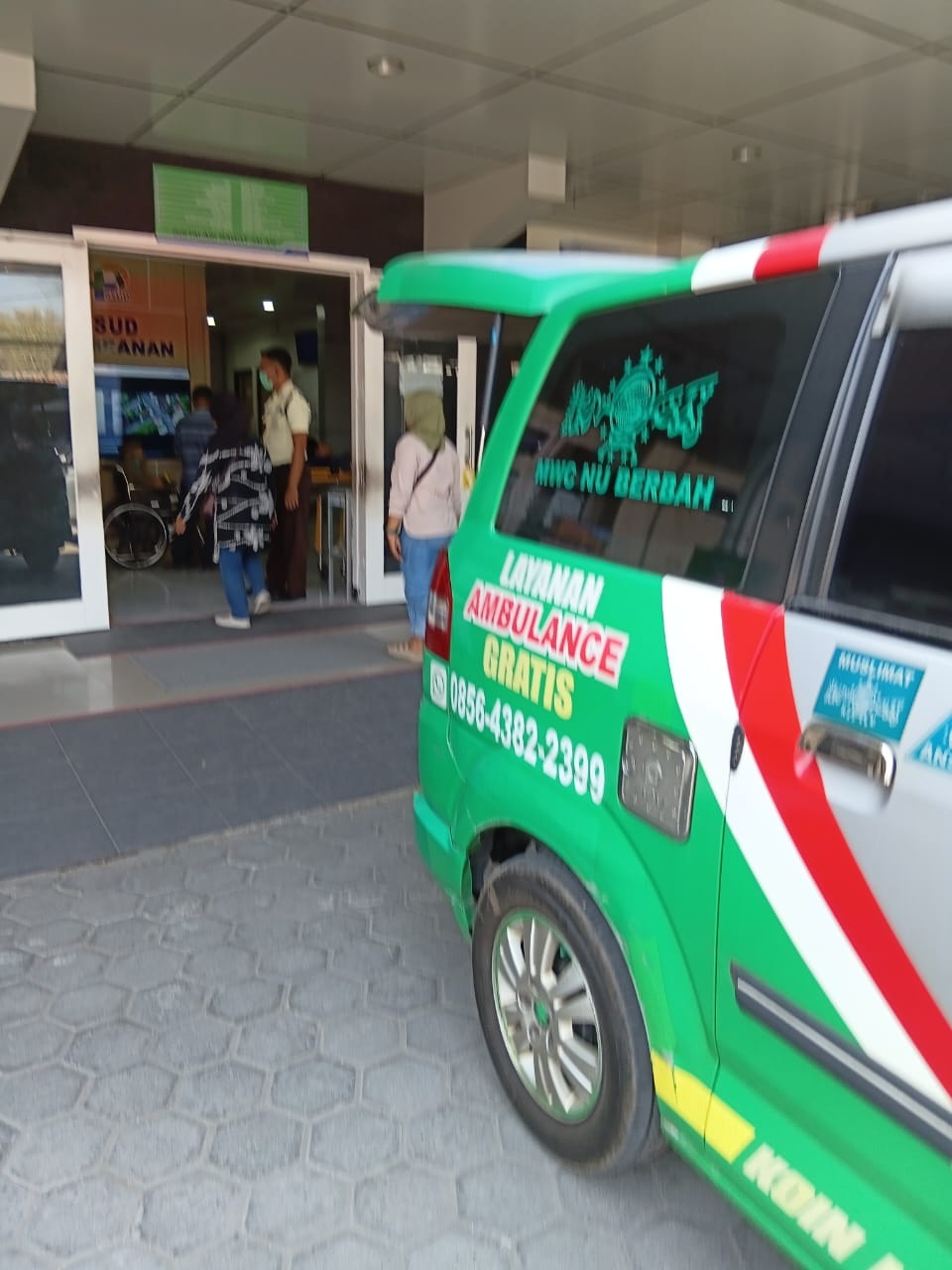 Dokumentasi kegiatan Ambulance NU Berbah: Antar Pasien RSUD Prambanan — Jragung, Jogotirto