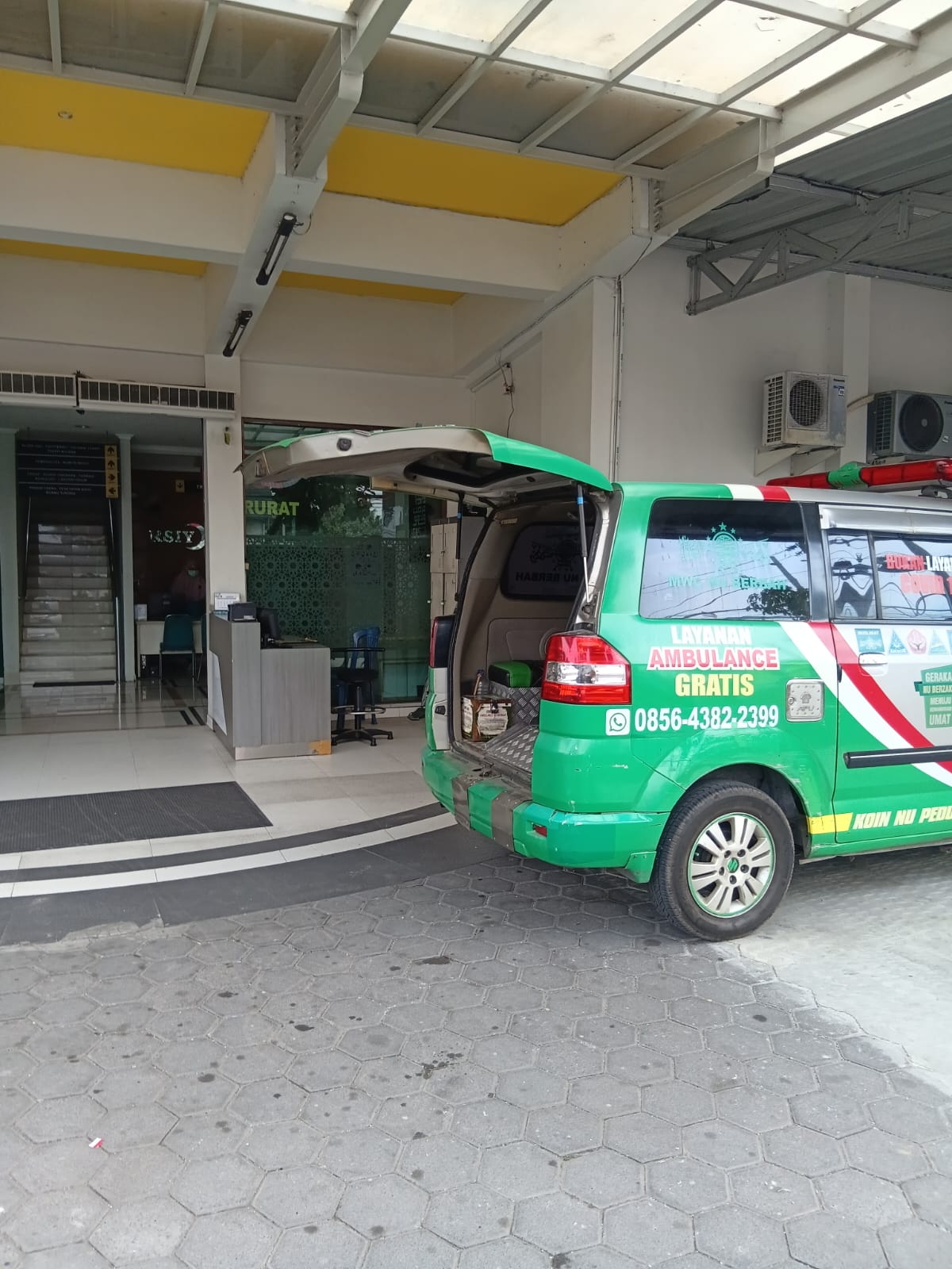 Dokumentasi kegiatan Ambulance NU Berbah: Antar Pasien RSI Yogyakarta — Karongan, Jogotirto