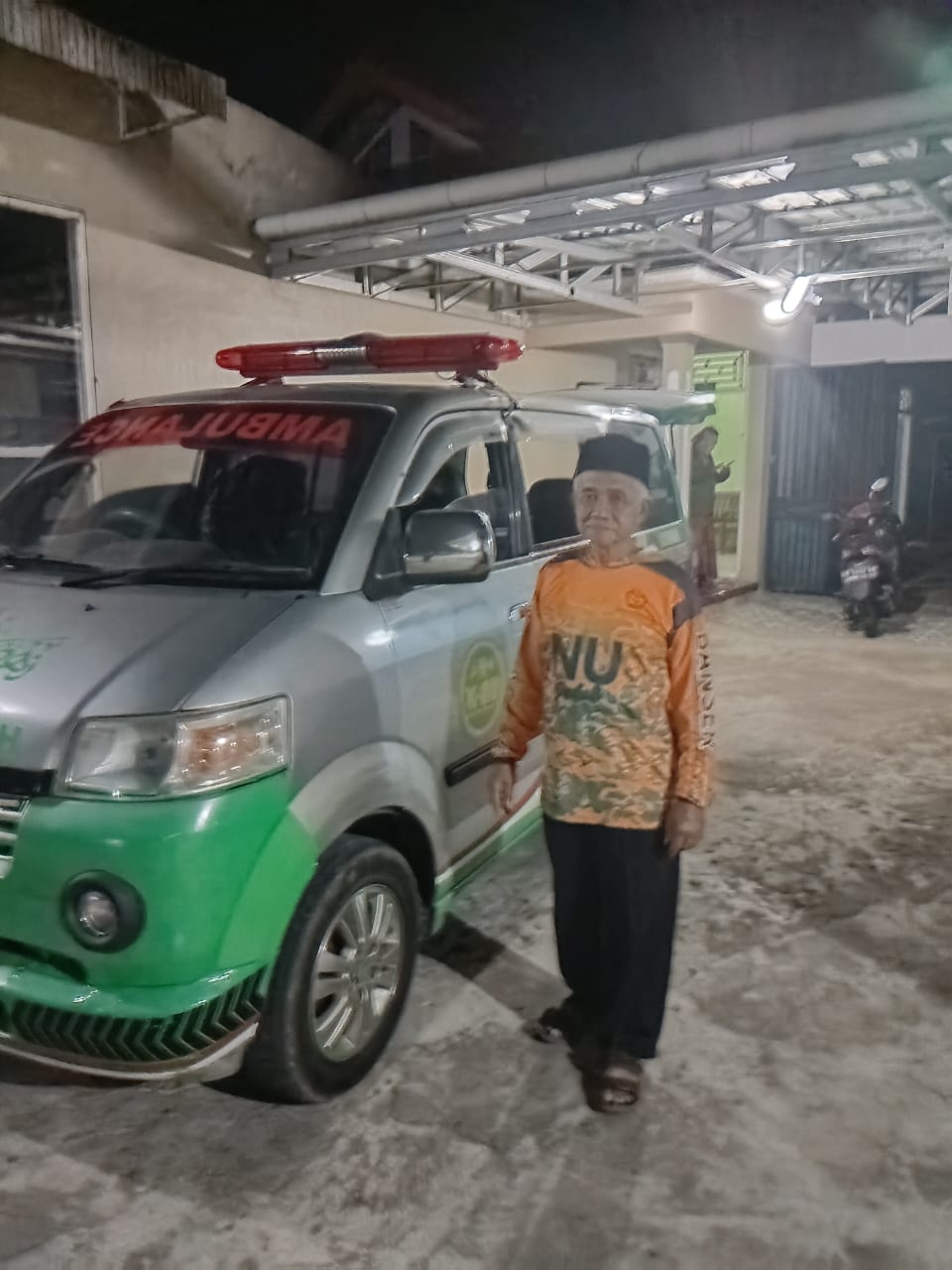 Dokumentasi kegiatan Ambulance NU Berbah: Antar Pasien Terapi Pak Widodo (Banser) — Pedusan ke Menthel, Tepus