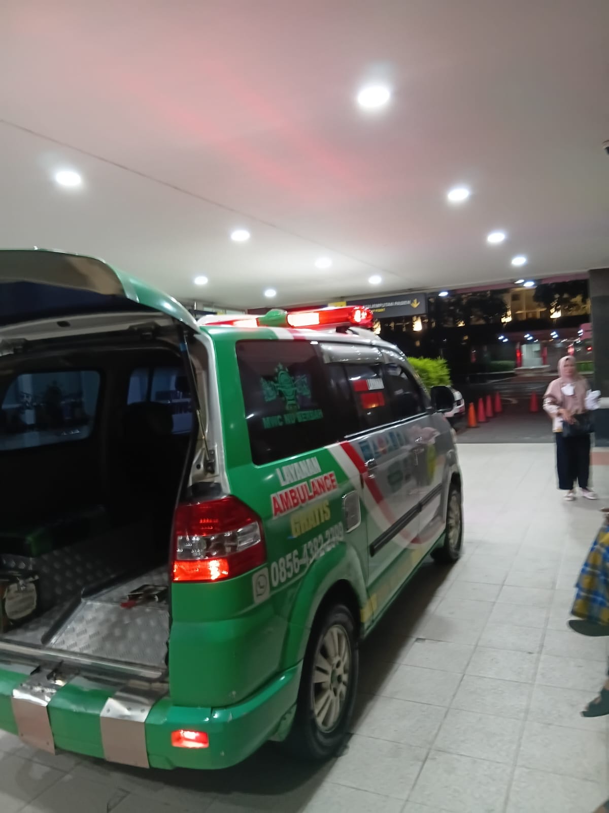 Dokumentasi kegiatan Ambulance NU Berbah: Evakuasi UGD Ibu Wati