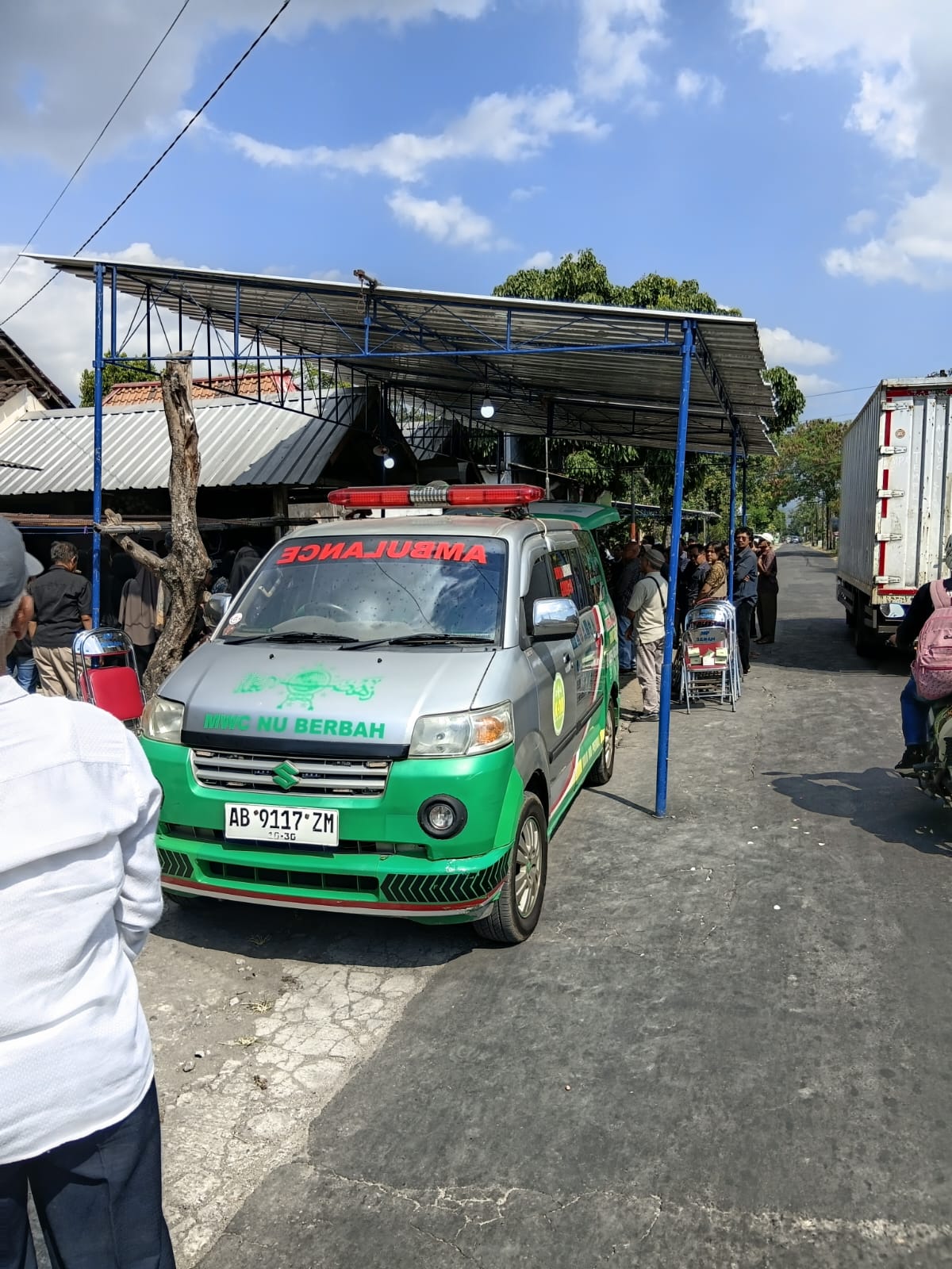 Dokumentasi kegiatan Ambulance NU Berbah: Pemakaman Warga Cangakan, Baran