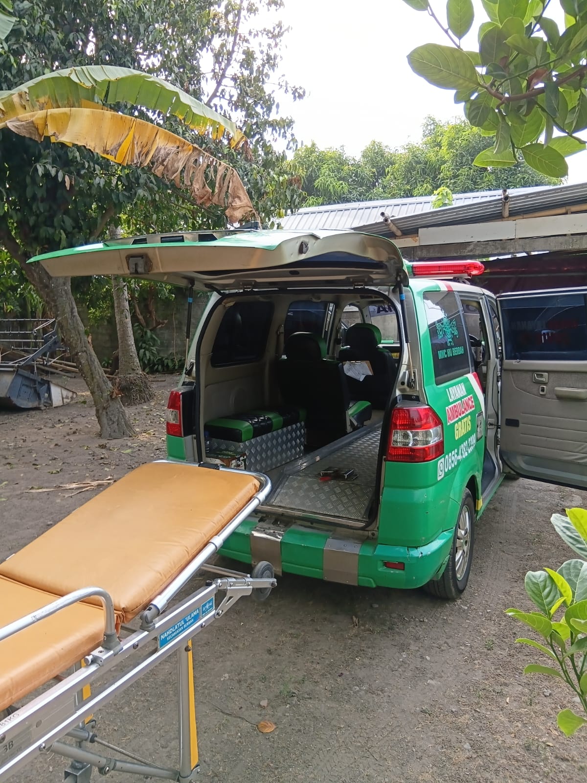 Dokumentasi kegiatan Ambulance NU Berbah: Pemakaman Warga Dusun Jragung